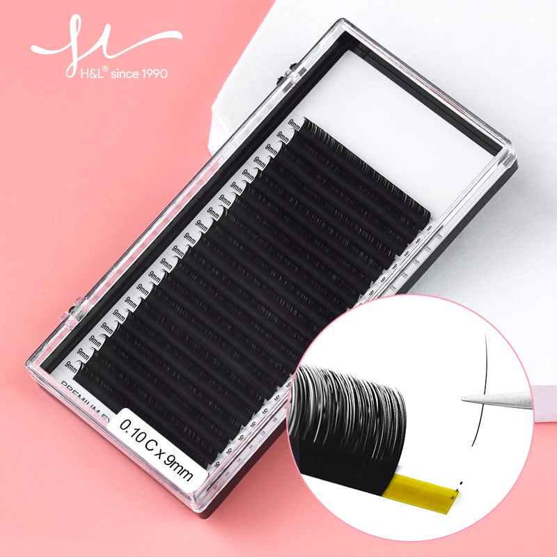 Eyelash Extension For Asian Eyes - Indywidualne rzęsy Koreańskie materiały PBT Naturalna