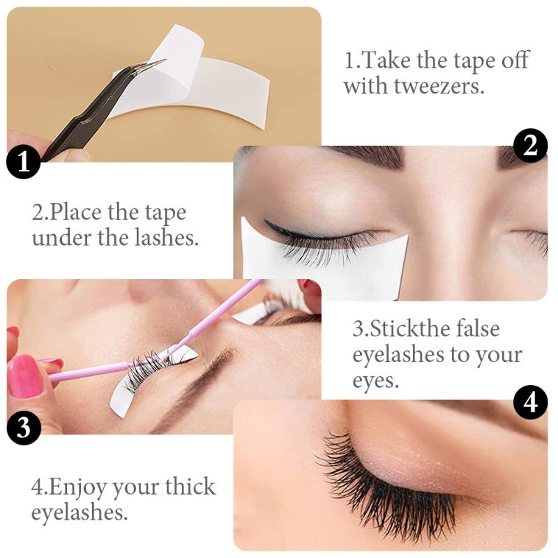 Eyelash Extension Eye Irritation - Niedrażniące piankowe taśmy pod oczy 110