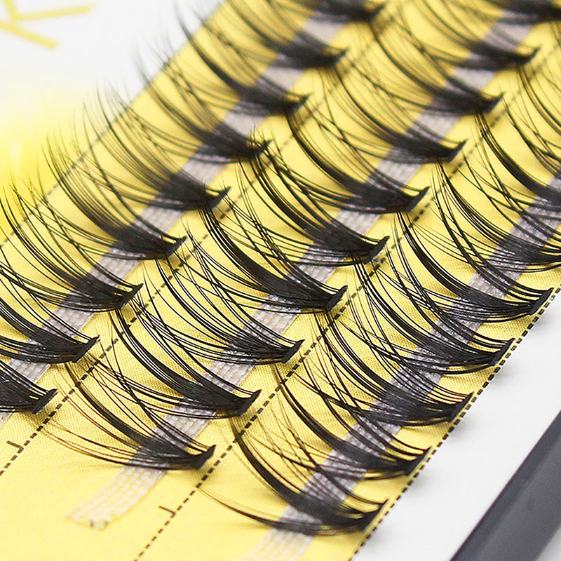Eyelash Extension Human Hair - Kimcci 60 wiązek przedłużanie rzęs z