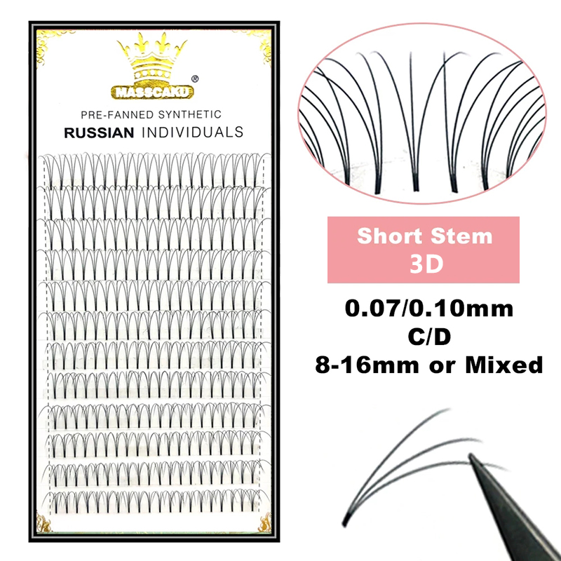 MASSCAKU Premade Russian Volum – Eyelash Extension Russian recenzja i cena