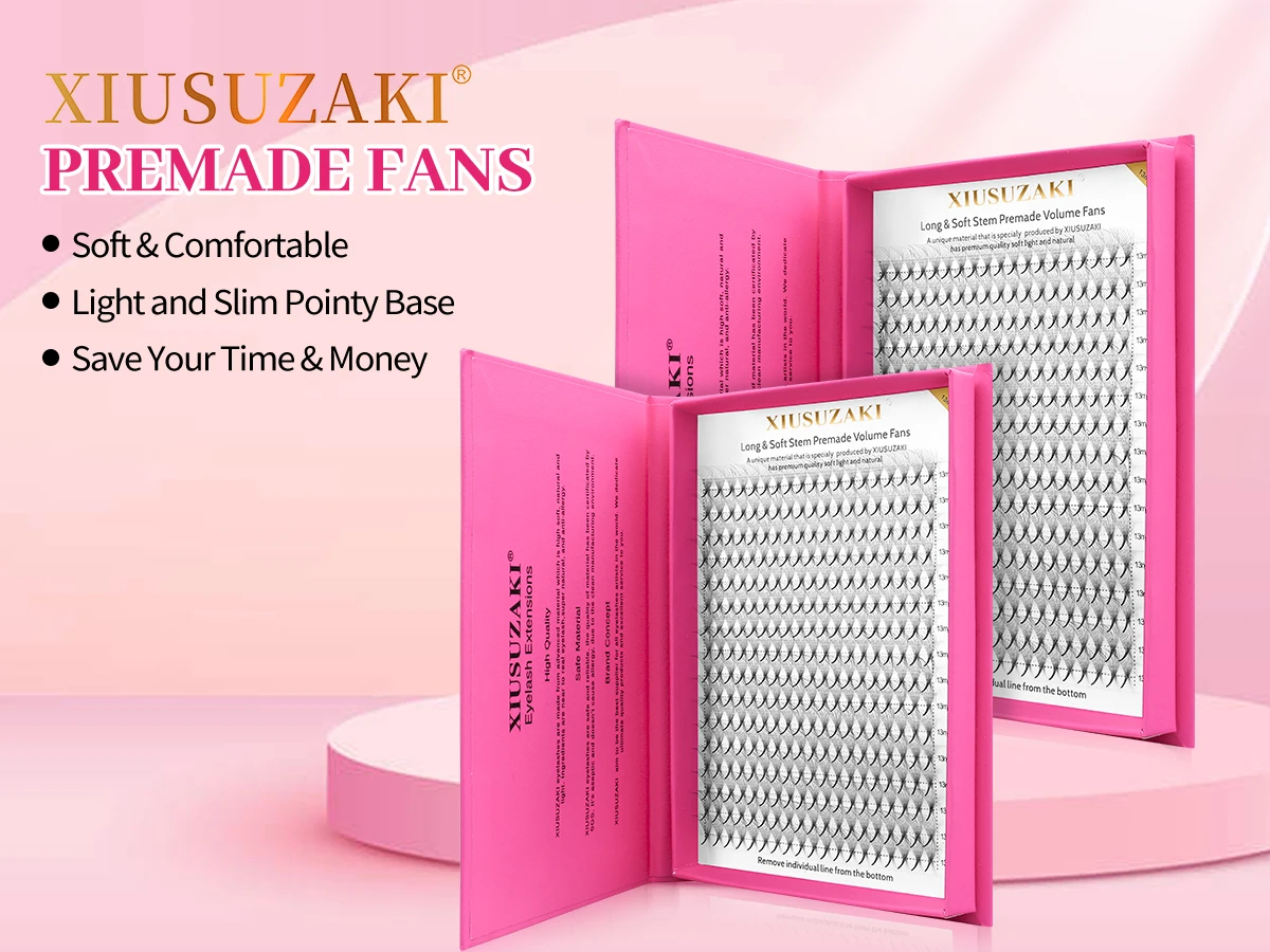 XIUSUZAKI 16 Linii Gotowe Kępk – Eyelash Extension Russian recenzja i cena