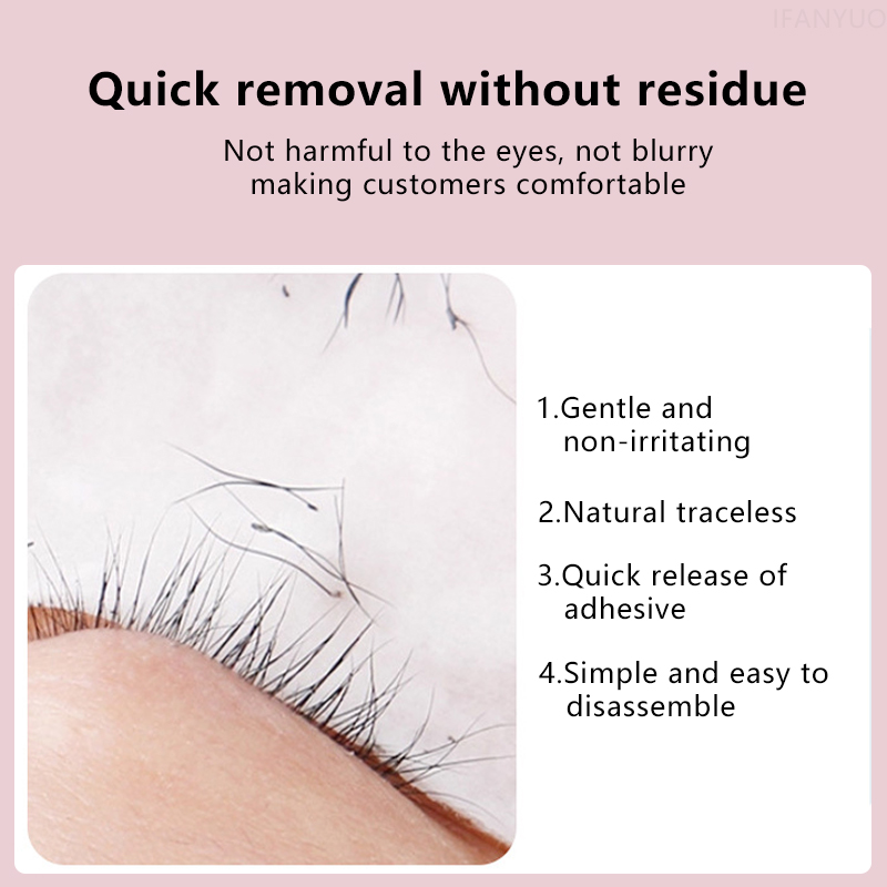 Płyn do usuwania kleju do rzęs – Eyelash Extension Eye Irritation recenzja i cena