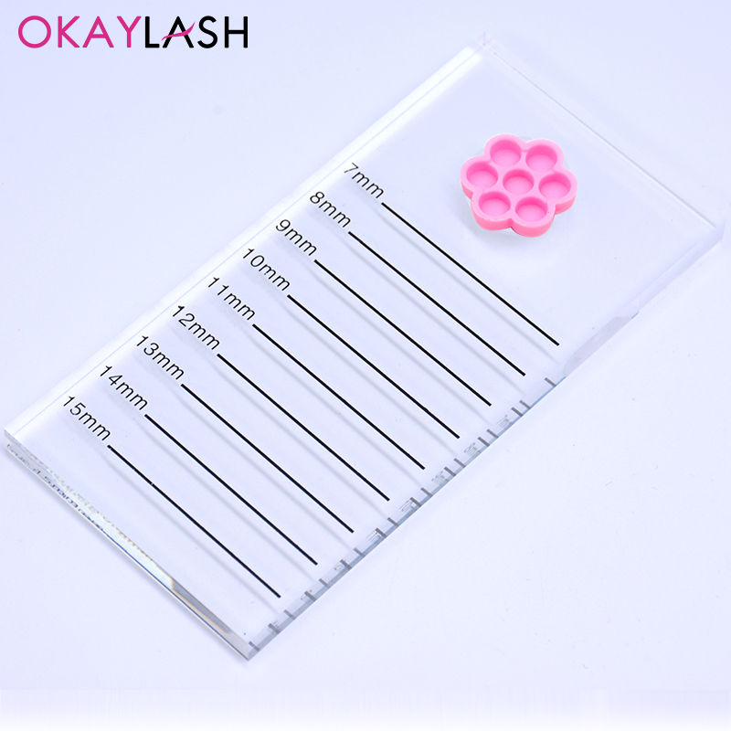Przezroczysta kryształowa tabl – Eyelash Extension London recenzja i cena