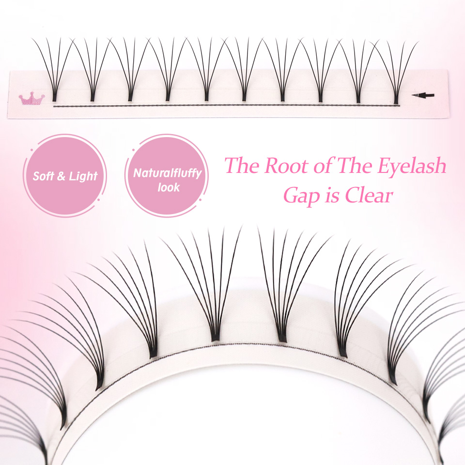Rujade Gotowe Kępki Volume z K – Eyelash Extension Russian recenzja i cena