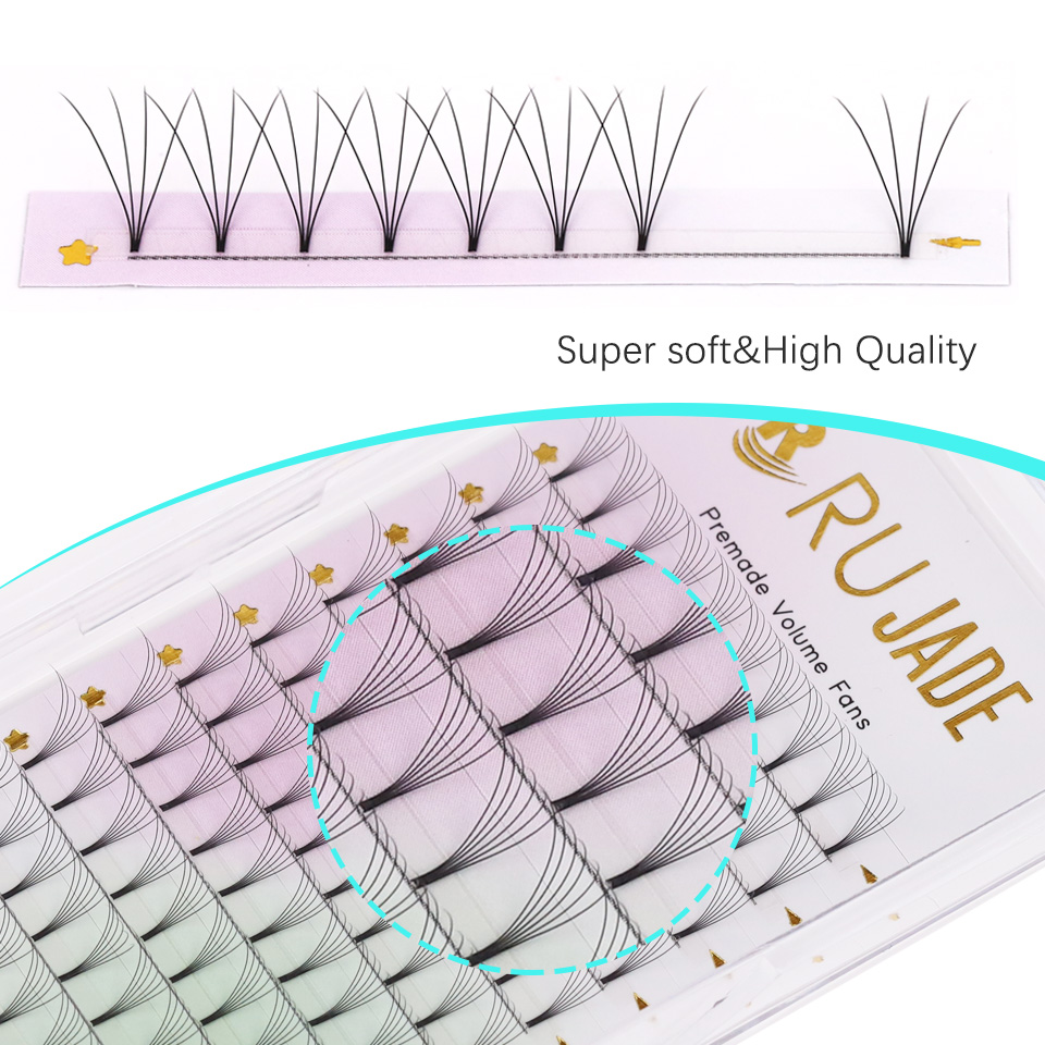 Rujade Gotowe Kępki Volume z K – Eyelash Extension Russian recenzja i cena